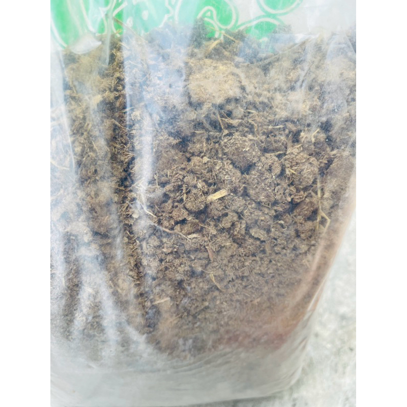 ปุ๋ยคอก ขี้วัวแห้ง100% บดละเอียดล้วนไม่มีเจือปน บำรุงต้นไม้ มูลวัว