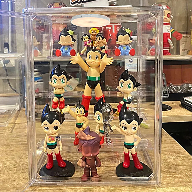 กล่องใส่ art toy 5ชั้น popmart display กล่องใส่โมเดล กล่องเก็บของแบบใส 27*22*36ซม ราคา ถูกที่สุด ดีลบีเคเค