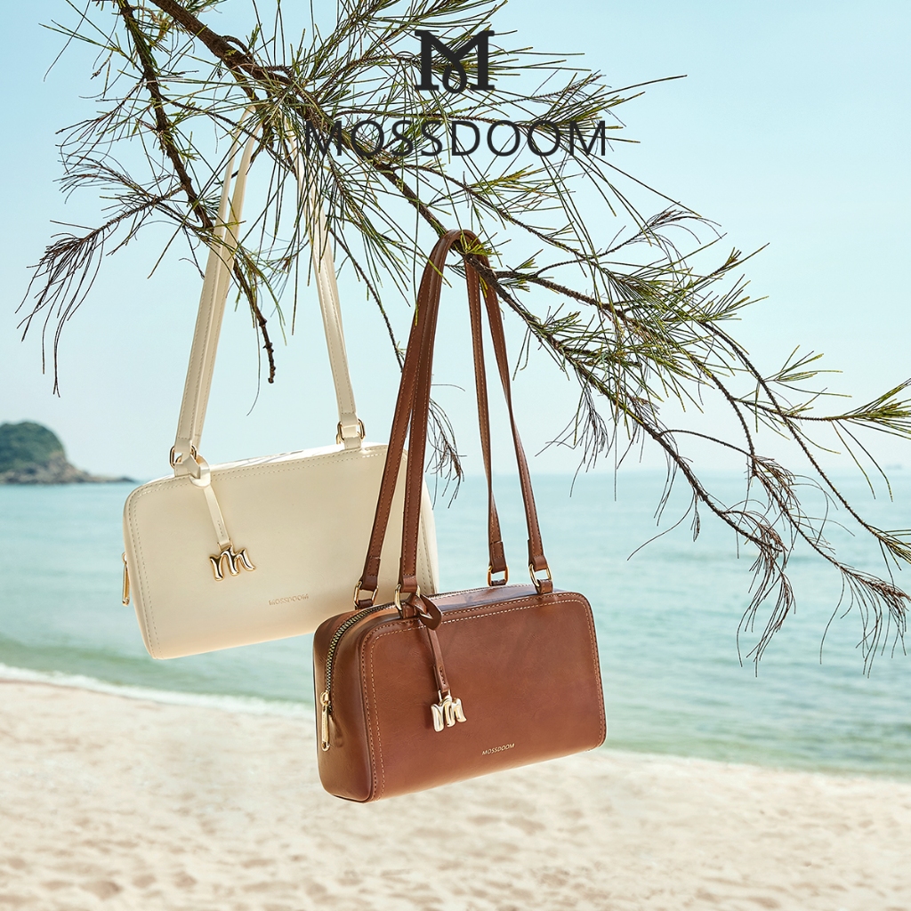 MOSSDOOM Reyna Bag กระเป๋าสะพายไหล่ผู้หญิงลำลองและเรียบง่าย