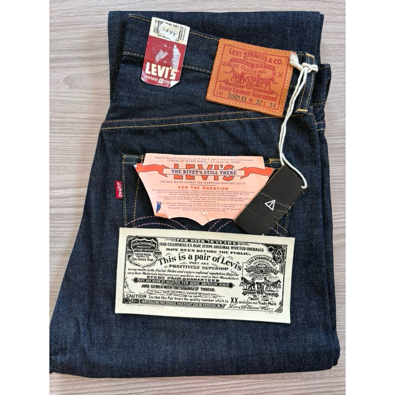 LVC 1944 Lot S501 XX.made in USA. กระเป๋าเขียว