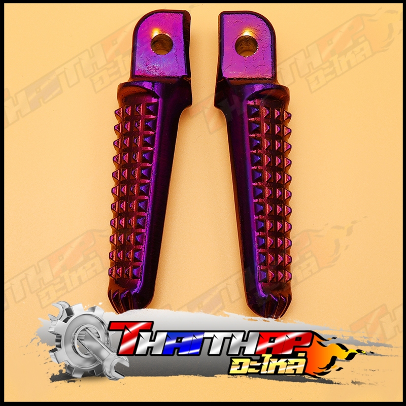 พักเท้าหลังมิเนียม พักเท้าทองไทเท แต่งสี wave click sonic dash แข็งแรง ทนมาก พักเท้าหลัง110i - รูปที่ 5