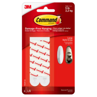 คอมมานด์ เทปรีฟิว์ล เทปกาว 2 หน้า Command 3M