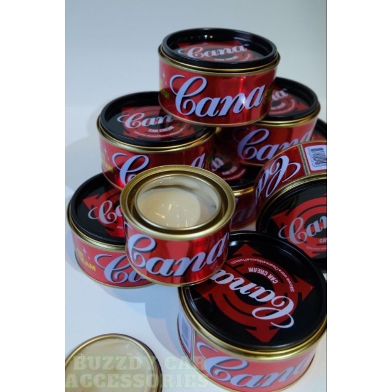 Cana กระปุกใหญ่ ขนาด 200g. น้ำยาขัดสี ลบรอยขีดข่วน รอยขนแมว ยางไม้ ยางมะตอย ลบรอยง่าย สำหรับพ่อบ้านสายขัดเอง