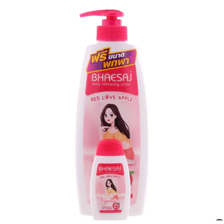 เภสัชโลชั่น บอดี้ไวท์เทนนิ่ง ขวดปั๊ม 400ml. (แถมฟรี! ขนาดพกพา 45ml. 1 ขวด) bhaesaj lotion มี 4 สูตร เภสัชโลชั่นรุ่นแถม