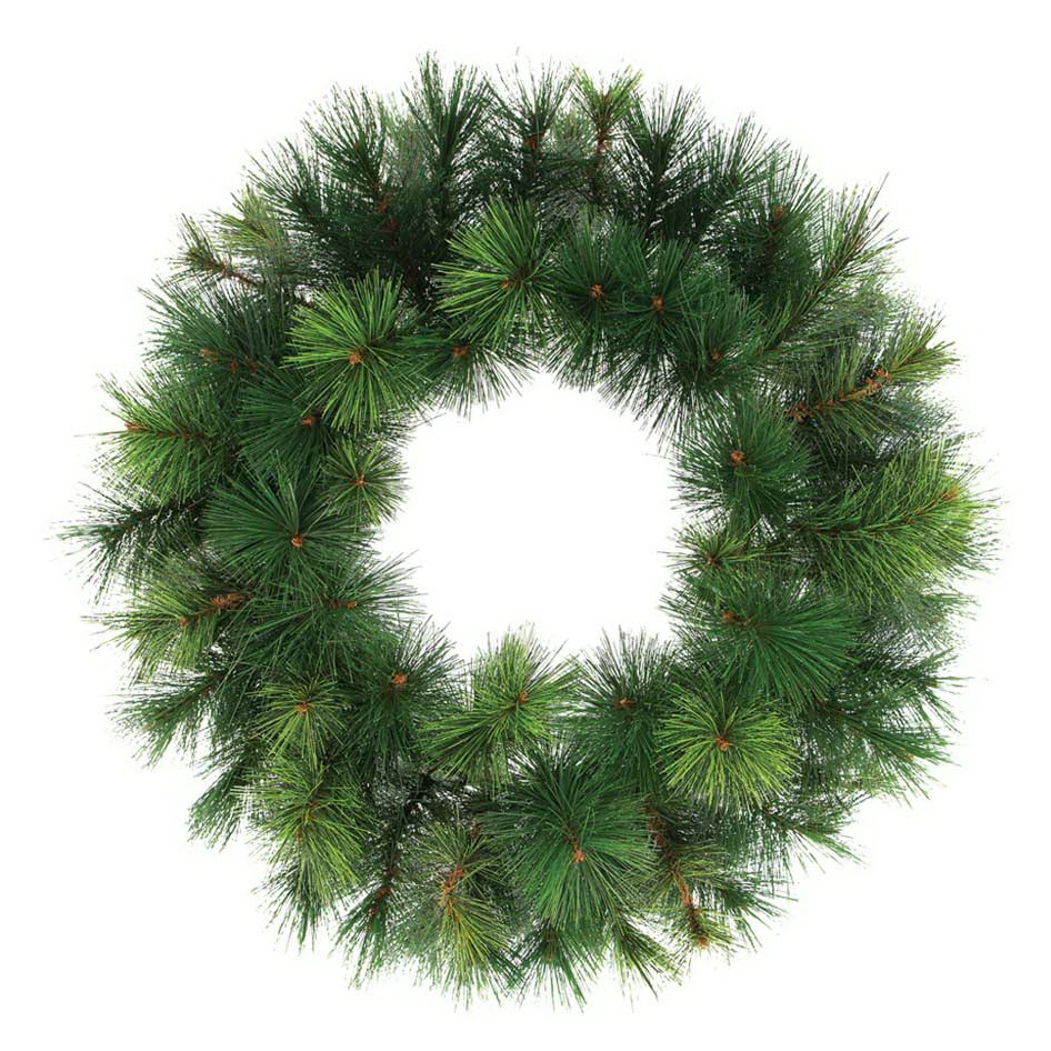 ของประดับและตกแต่งเทศกาลคริสต์มาส รีท Pine Needles