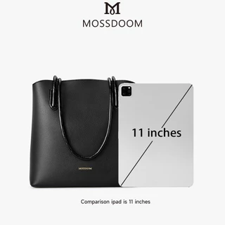 MOSSDOOM Plexy Bag กระเป๋าสะพายไหล่ผู้หญิง กระเป๋าถือ ทรงเรียบง่าย มีสามสี