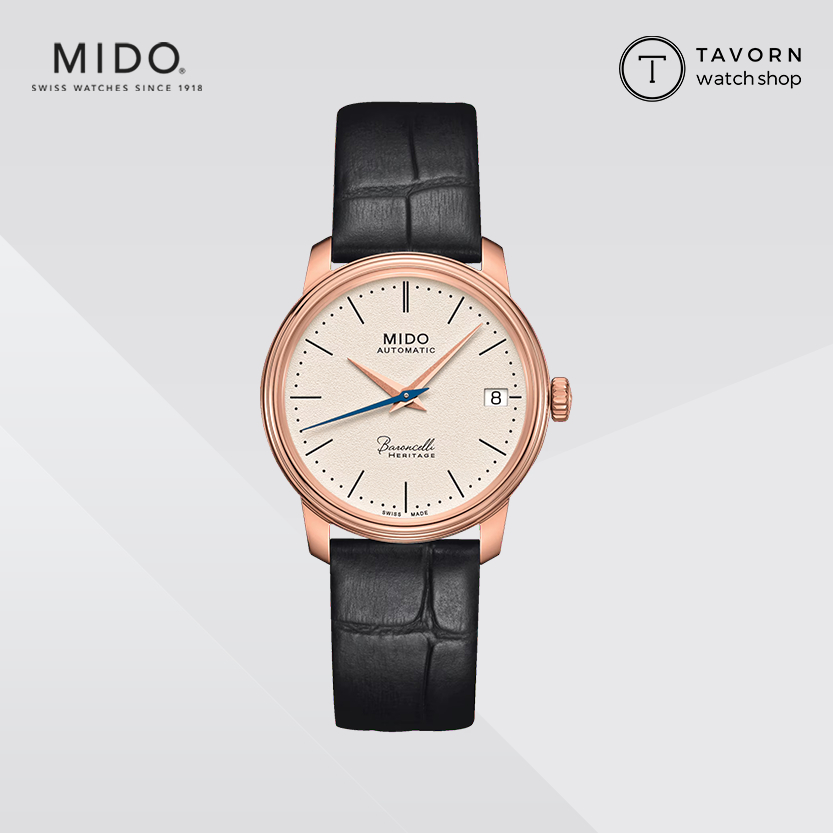 นาฬิกาผู้หญิง MIDO BARONCELLI HERITAGE LADY รุ่น M027.207.36.260.00