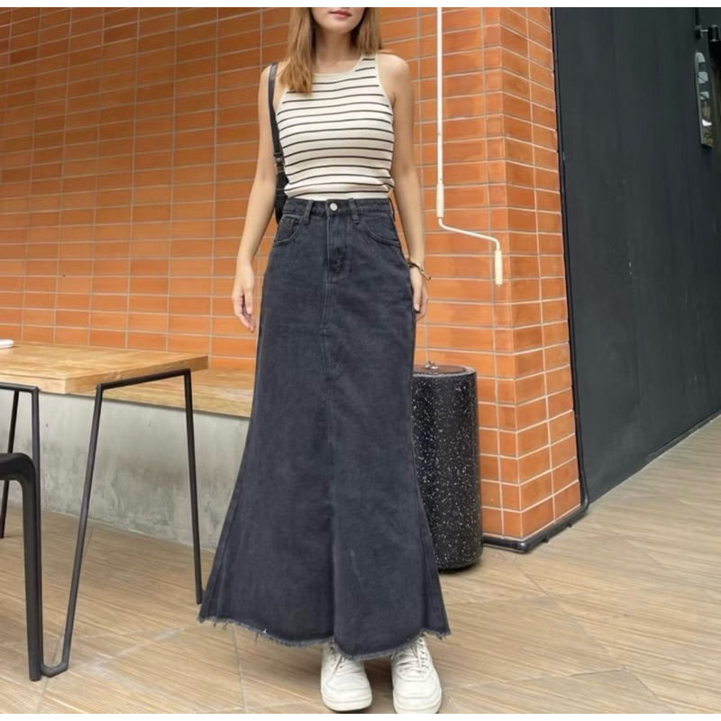 knockknockth กระโปรงยาว ของใหม่