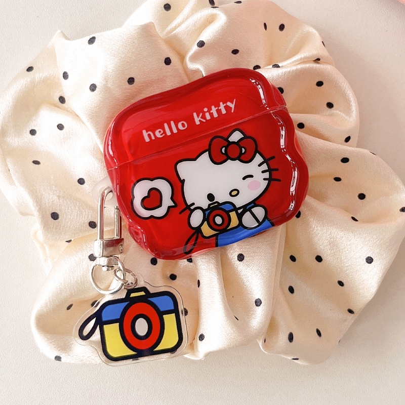 เคส ใช้สำหรับ Airpods 4 3 Soft Case for Airpods pro 2 Hello Kitty imd เคส ใช้สำหรับ แอร์พอร์ต gen2 2024