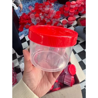 กระปุกฝาแดง ขนาด 500ml ครึ่งกิโล (12,60 ใบ) กระปุกกะปิ