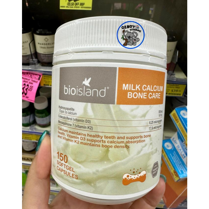 BioIsland Milk Calcium Bone Care