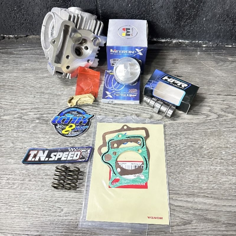 ฝาสูบครบชุด วาล์วโตwave100/wave110คาบู/ดรีม100 ลูก53-57มิล ชุดฝาวาล์ว ลูก53/54/55/56/57 เวฟ100/เวฟ11