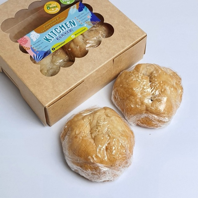 เบอร์เกอร์บัน Top8Free#Gluten Free#Vegan