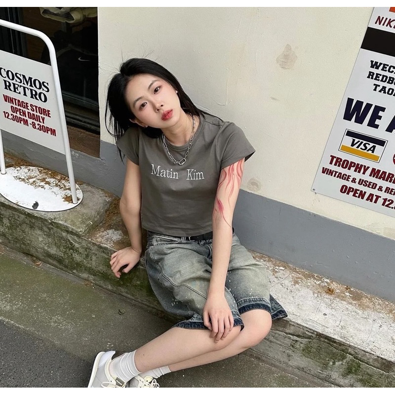 Matin Kim crop พร้อมส่งไทย ของแท้