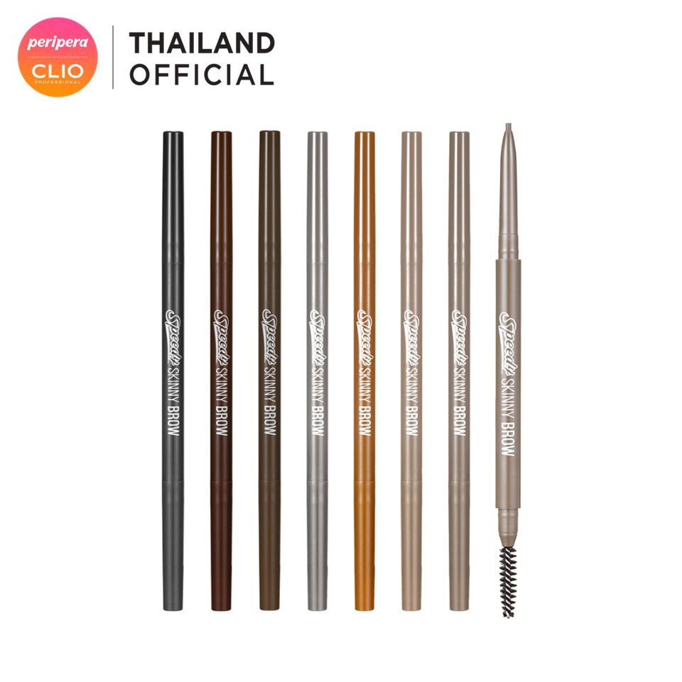 PERIPERA SPEEDY SKINNY BROW : เพอริเพอร่า ดินสอเขียนคิ้ว หัวดินสอ 1.5 มม