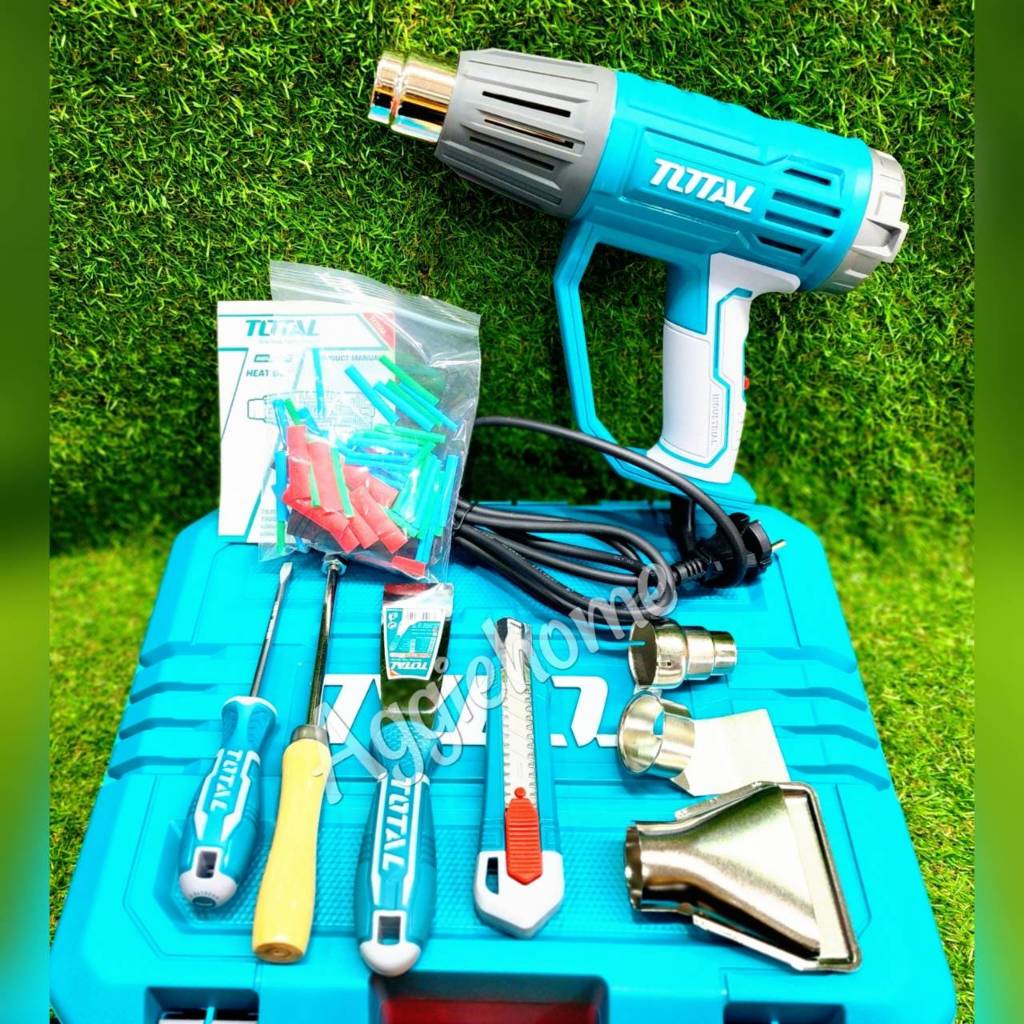 TOTAL เครื่องเป่าลมร้อน รุ่น TB20062 / TB200561 กำลัง 2000วัตต์ (220V.) จอแสดงผล LCD แบบดิจิตอล เป่า