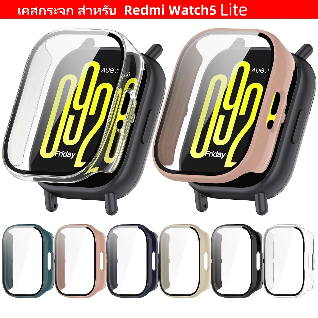 เคสกระจก สําหรับ  Redmi Watch5 lite สำรอง case Redmi watch 5 lite เคสนาฬิกา Redmi watch5 LITE/ Redmi