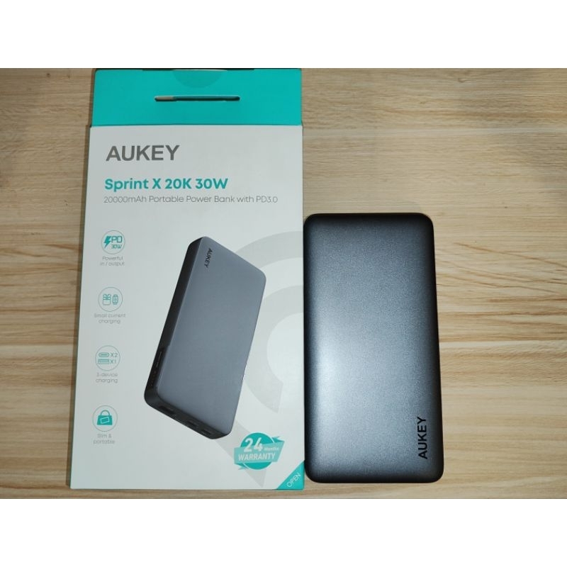 Aukey Sprint X 20000mah pd3.0 30w (มือสอง ยังมีประกันอีกปีครึ่ง) pb-y42