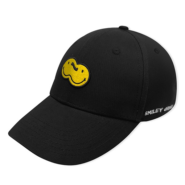 SMILEY® GLITCH DRAG CAP (BLACK)