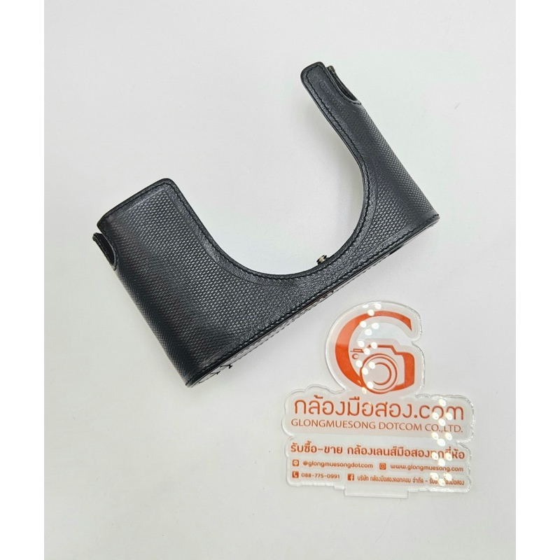 #มือสอง Leica Camera Protector Case for Q, Black Leather (19501)