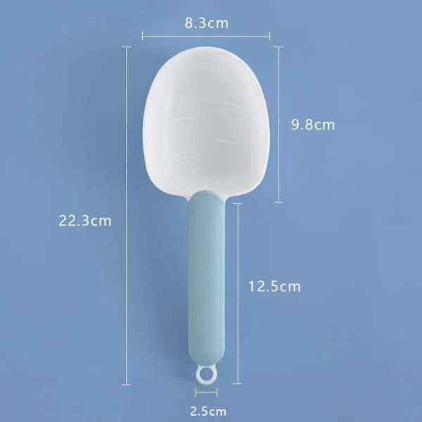 🆔888 ที่ตักอาหารสุนัข แมว ช้อนตักอาหาร พร้อมตัวหนีบปากถุง ช้อนอเนกประสงค์ - รูปที่ 7