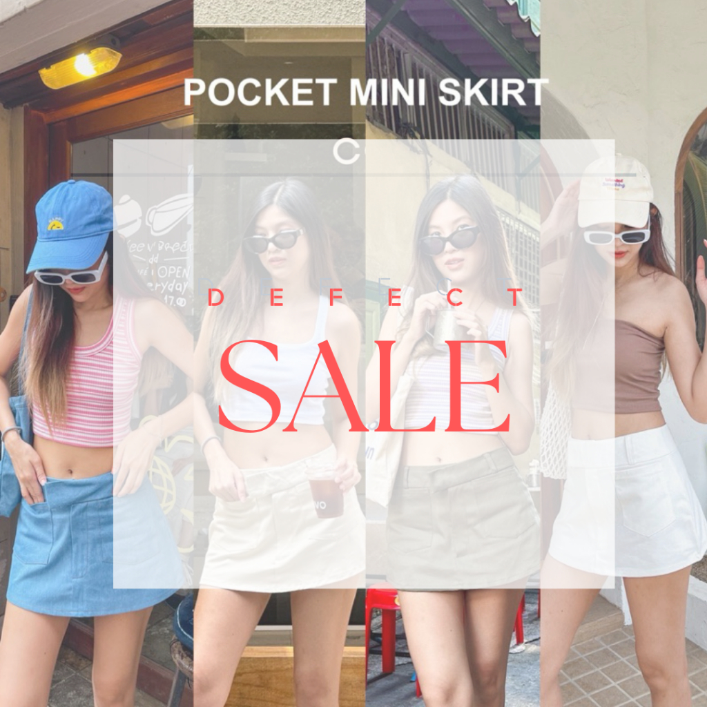 (หลุด QC) Pocket Mini Skirt