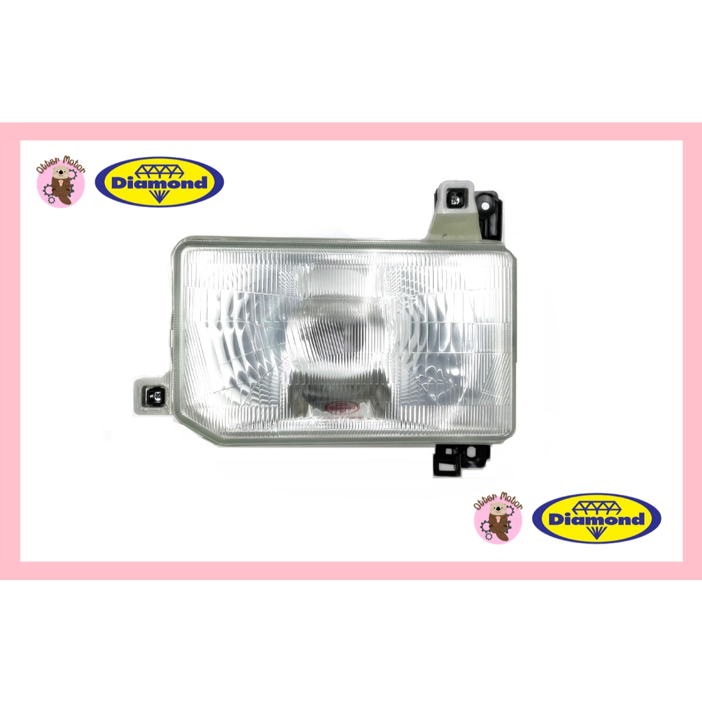 ไฟหน้า โคมไฟหน้า NISSAN BIG M 993 ปี 1990-1995 นิสสัน บิ๊กเอ็ม 993 ตราเพชร ไดมอนด์ Diamond