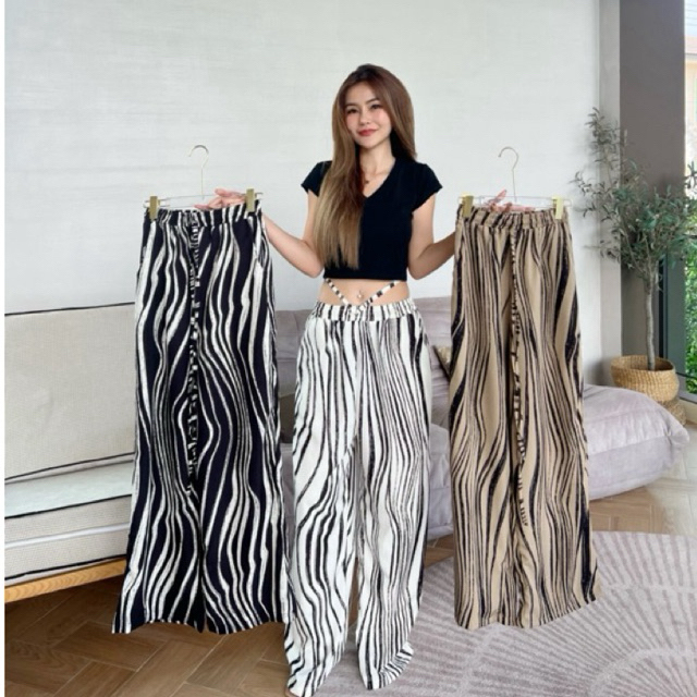 grammy pants กางเกงขายาวลายดิจิตอล E119