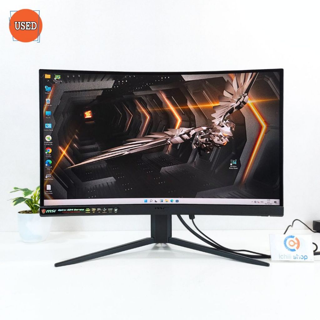 จอ (MONITOR) MSI OPTIX G24C4 23.6" VA FHD 144Hz CURVED ประกันร้าน 30 วัน P14860