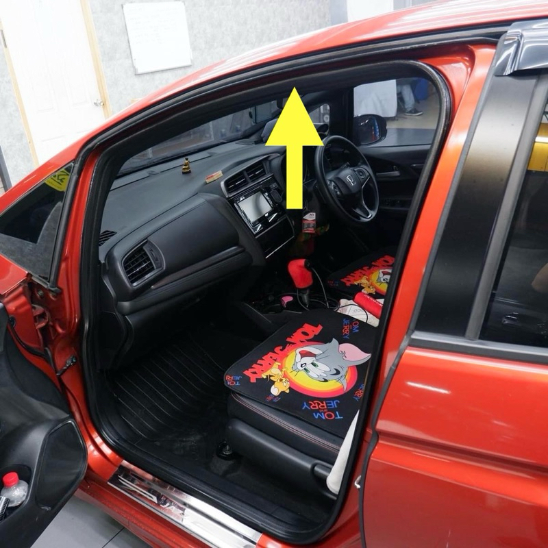 ยางกระดูกงู  Honda jazz Gk โฉมปี 2014-2019