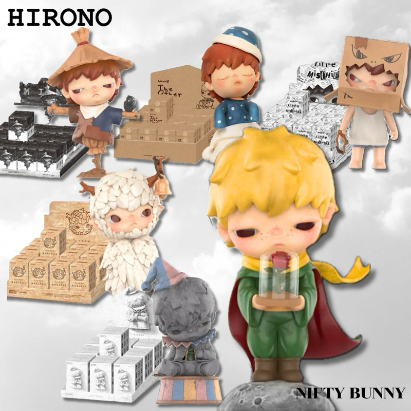 พรีออเดอร์ [ยกกล่อง] All of POPMART HIRONO Series Figures ฮิโรโน๊ะ V1,V2,V3,V4,V5,V6,V7