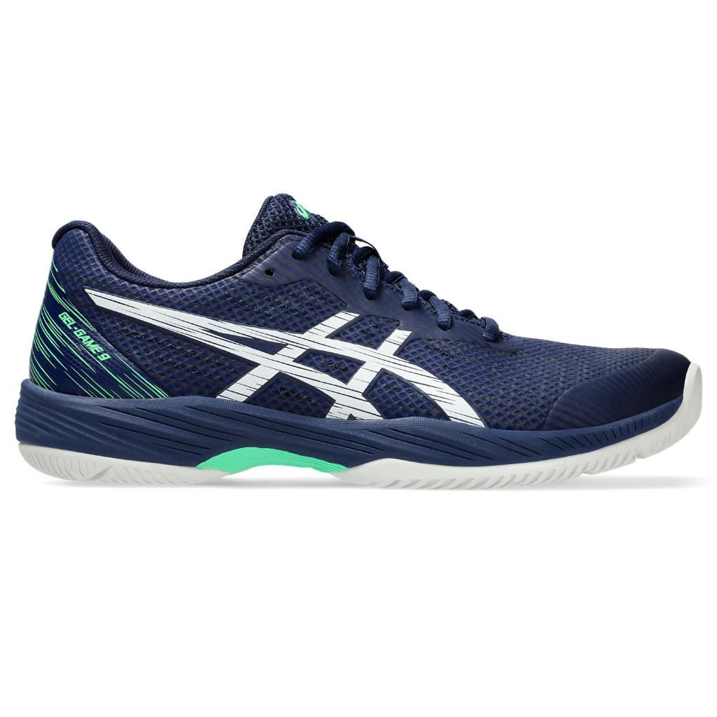 ASICS : GEL-GAME 9 MEN CPS ผู้ชาย รองเท้าเทนนิส ของแท้ BLUE EXPANSE/WHITE