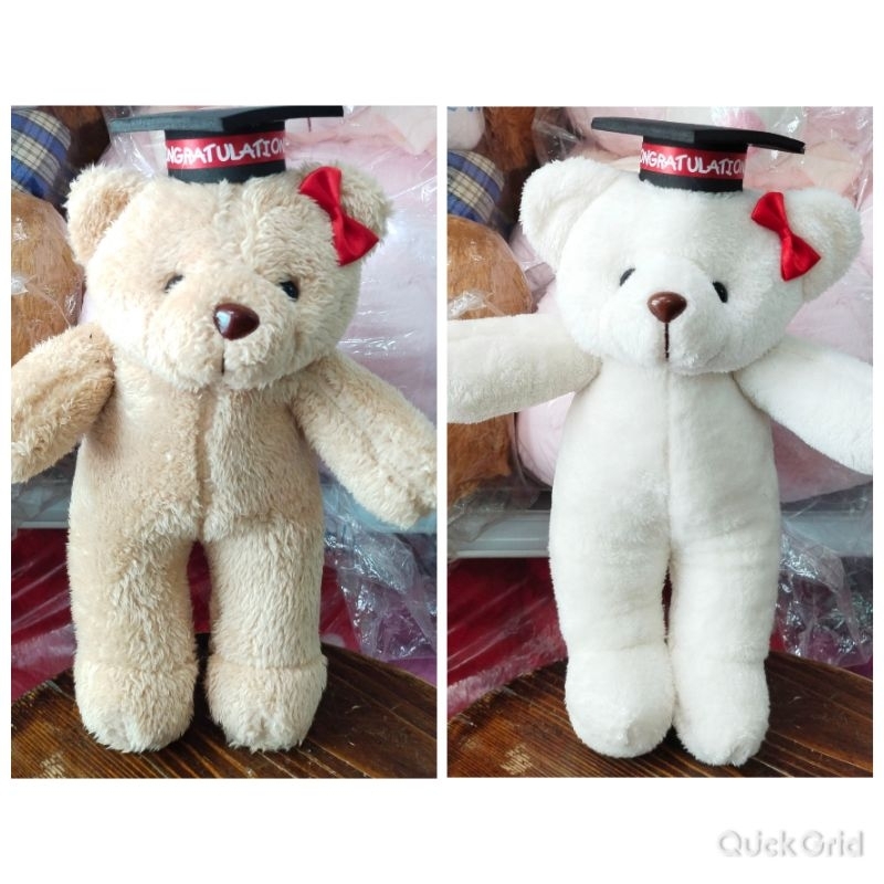 หมีรับปริญญาใส่สายสะพาย หมีปัจฉิม บัณฑิตน้อย ขนาด30cm - รูปที่ 6