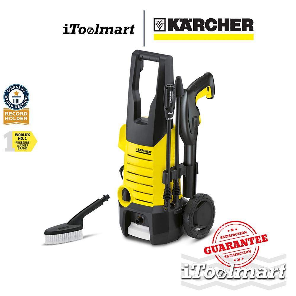 KARCHER เครื่องฉีดน้ำแรงดันสูง K 1 Horizontal 100 บาร์ / K 2.360 120 บาร์ / K 3 Plus HR 120 บาร์