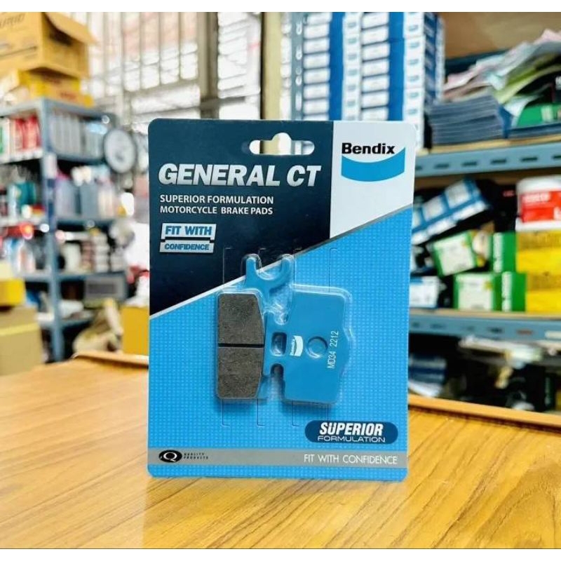 Bendix ผ้าดิสเบรคหน้า KAWASAKI KSR (MD34)