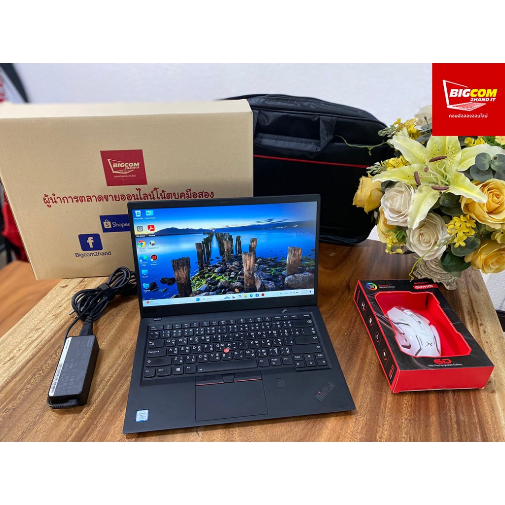 Lenovo Thinkpad X1 Carbon 6th 14” i7gen8 บางเบา พกพาสะดวก By Bigcom2hand-it