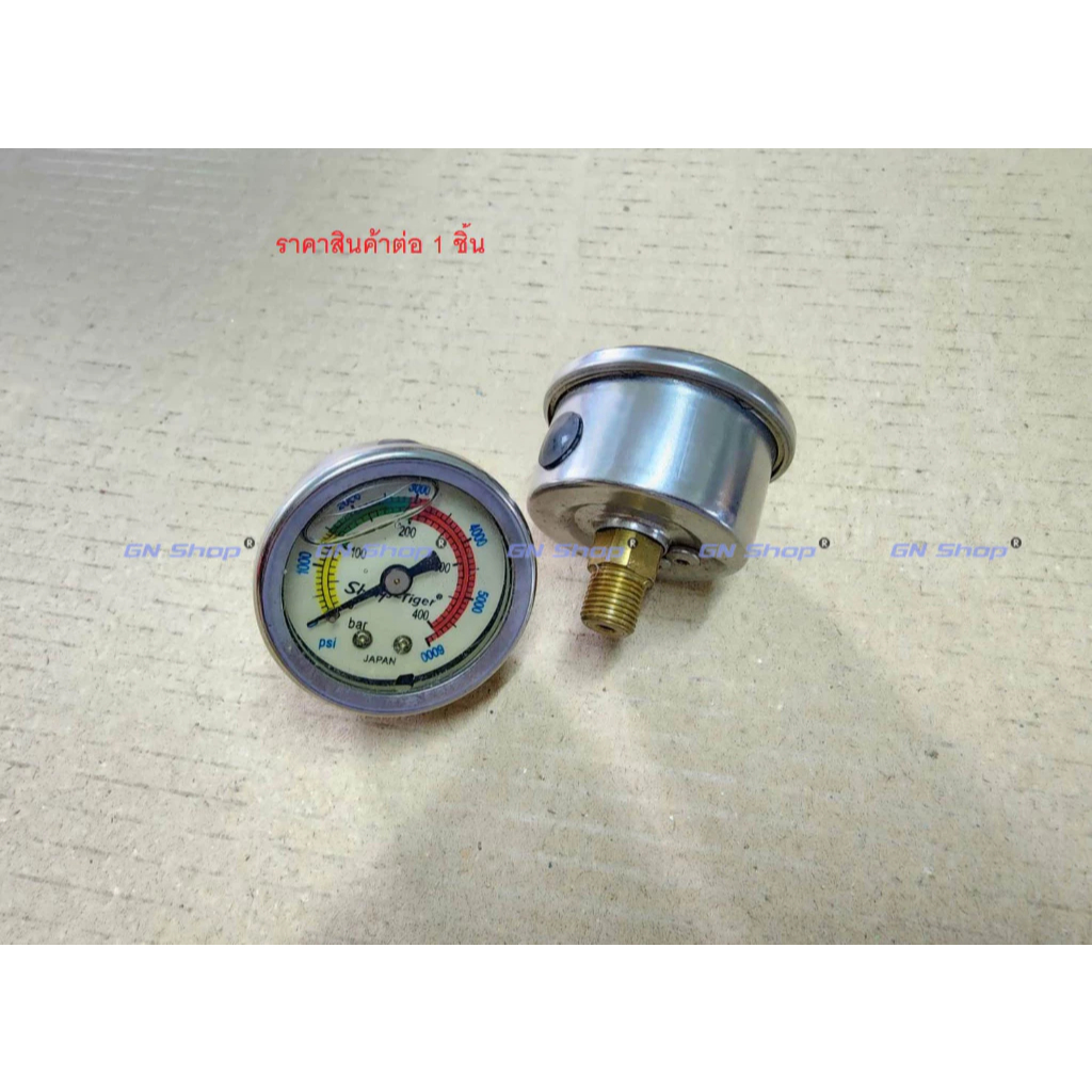 เกจวัดแรงดันสูง เกจน้ำมัน 30mpa 40mpa 4500 psi