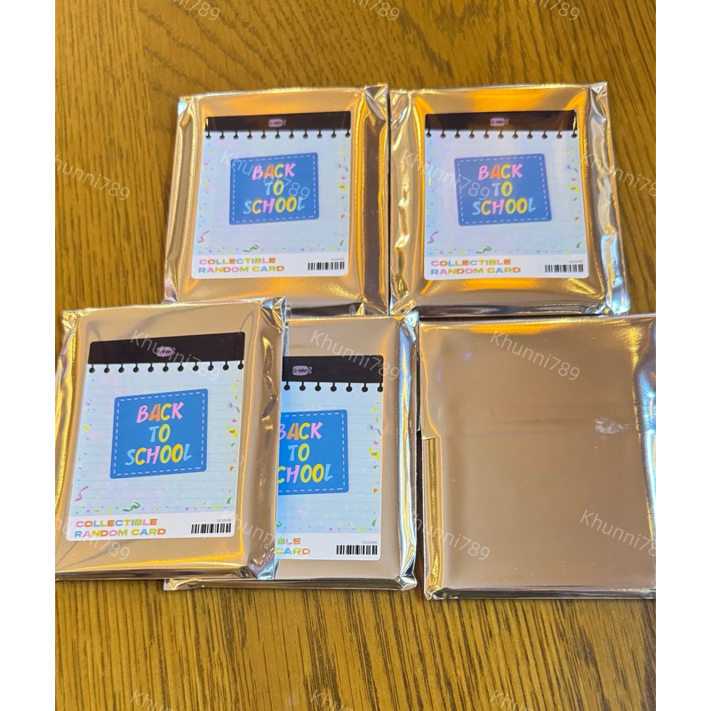 GMMTV || BOYS COLLECTIBLE RANDOM CARD | BACK TO SCHOOL