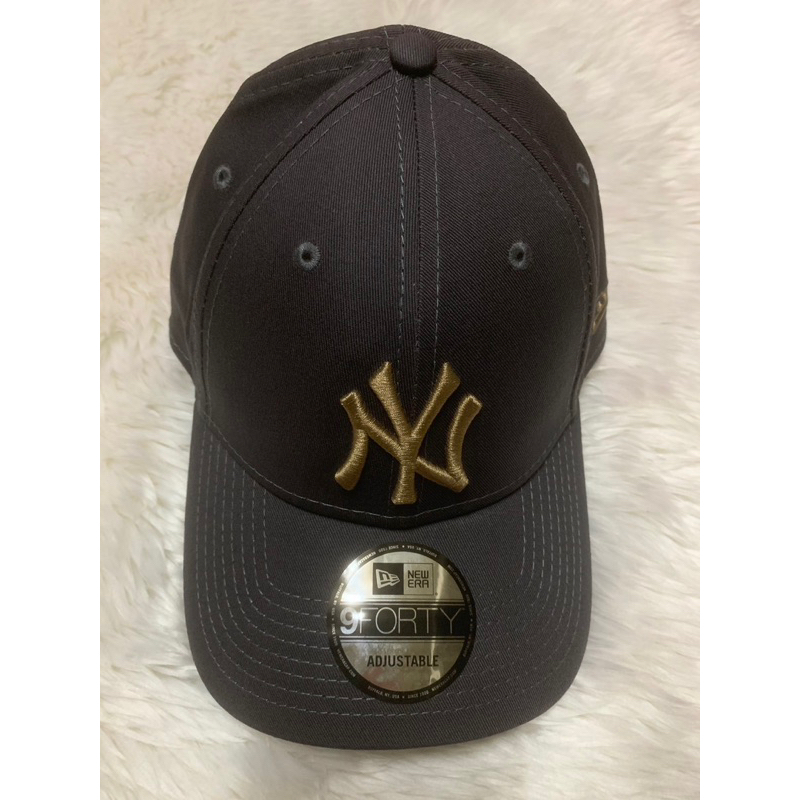 [พร้อมส่ง] New Era 9forty Adjustable Cap (Grey)