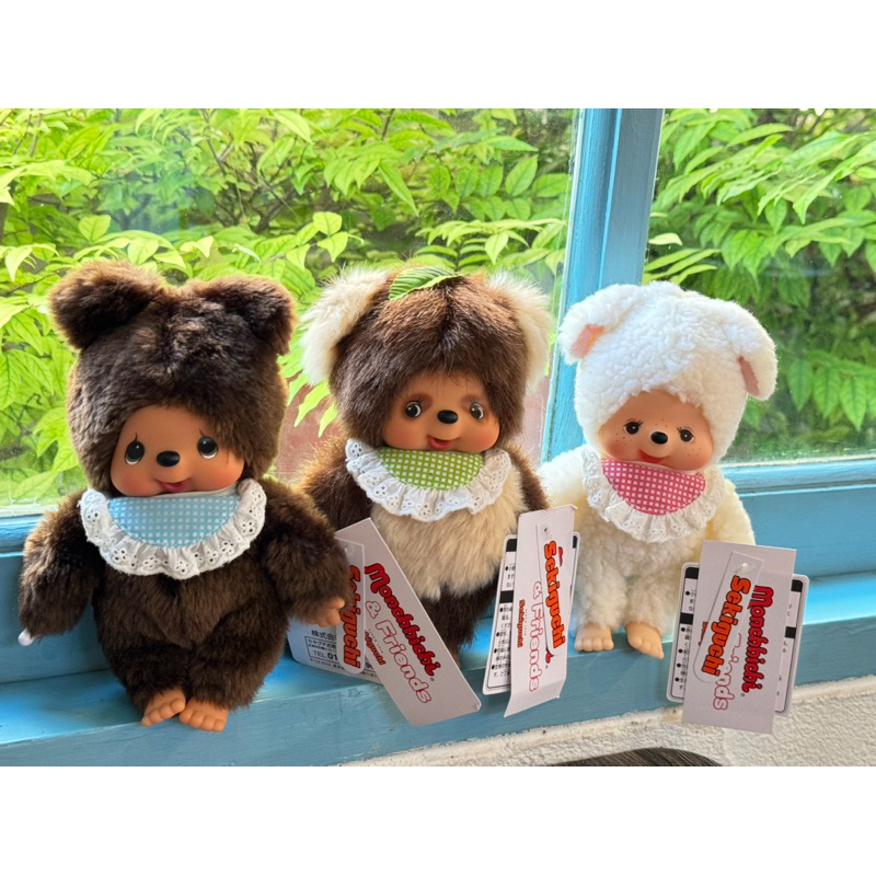 อย่าลืมเก็บโค้ดลด 30% ก่อนชำระเงินครับ monchhichi friends แยกขาย แกะChamu /หมี Kuma/แรคคูนTanutanu