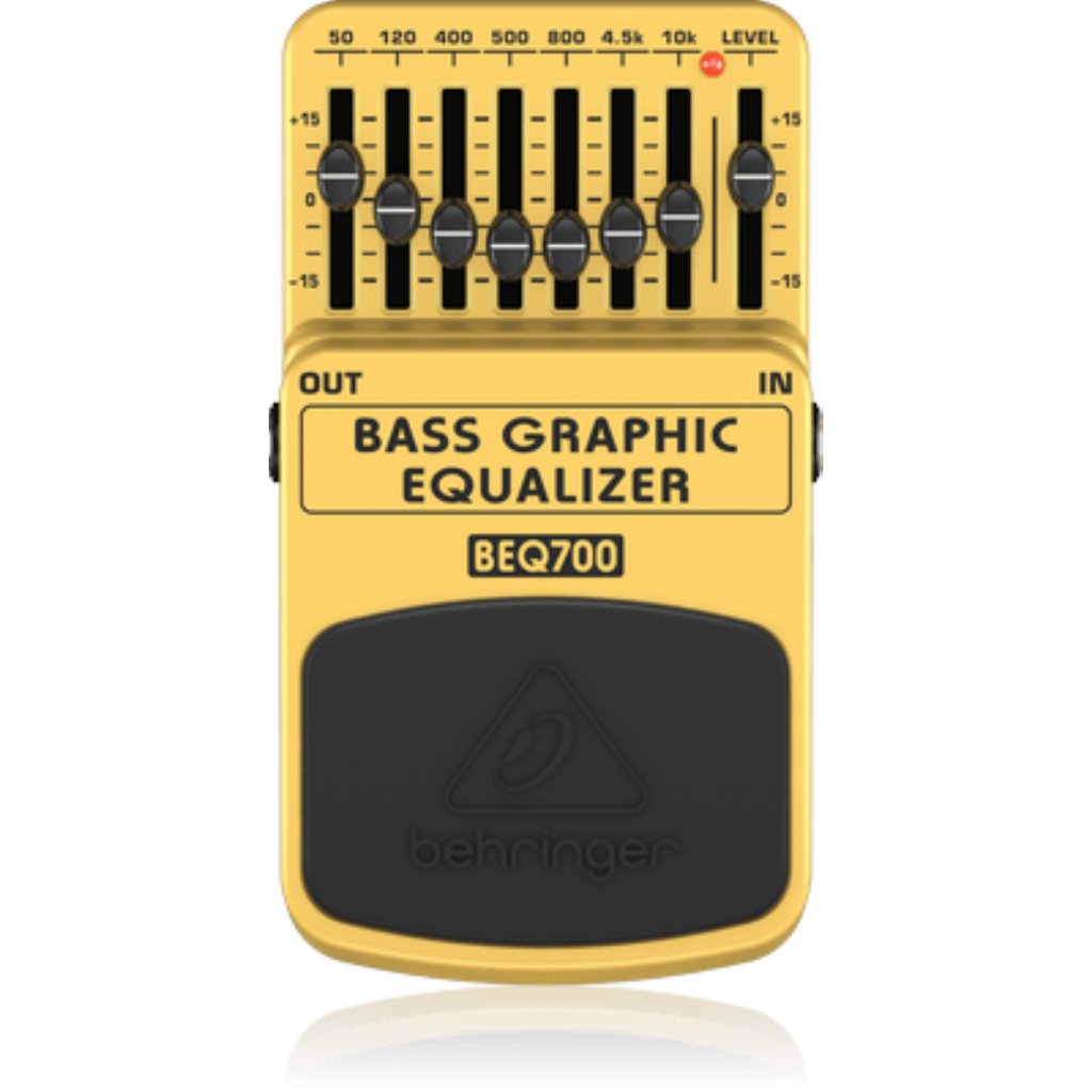 เอฟเฟคกีตาร์เบสไฟฟ้า GRAPHIC EQUALIZER 7 BAND ยี่ห้อ BEHRINGER รุ่น BEQ-700 Ultimate 7-Band Graphic Equalizer