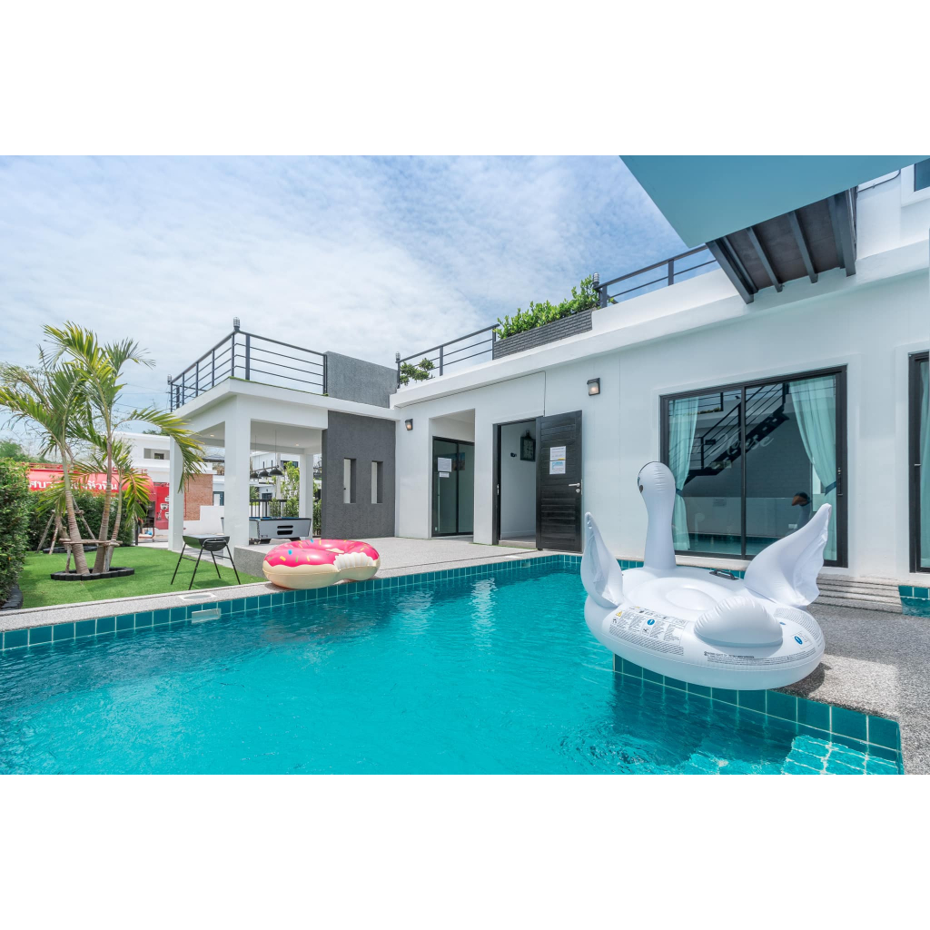 บ้านSand The Modern pool villa