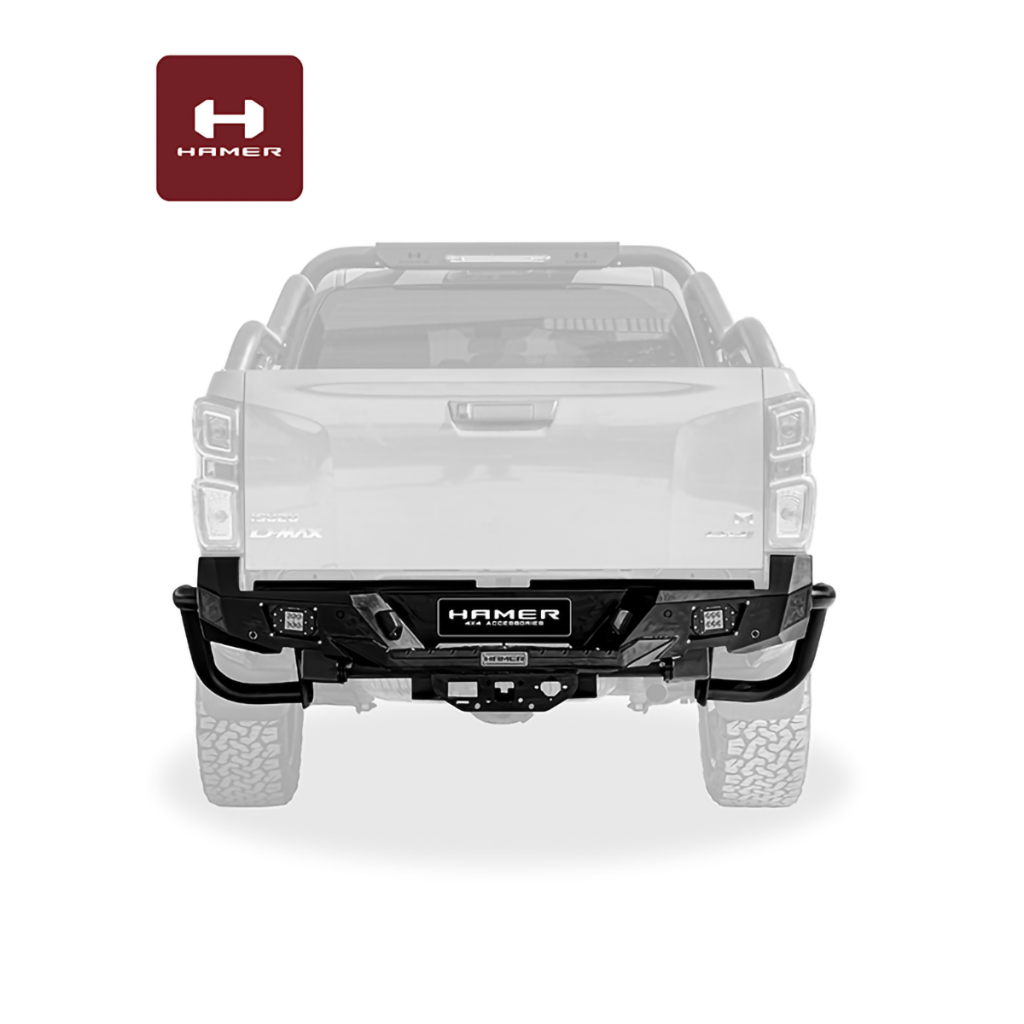 HAMER4x4 NOVA SERIES PLUS REAR BUMPER FOR ISUZU D-MAX 2020 กันชนท้าย