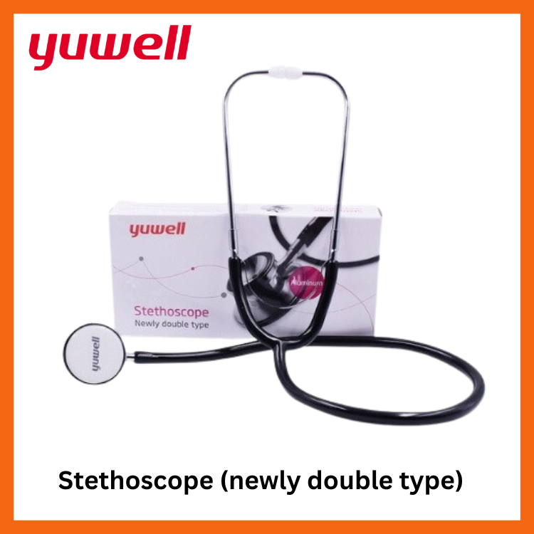 Stethoscope (newly double type) หูฟังแพทย์ สามารถใช้ฟังได้ 2 ด้าน Yuwell