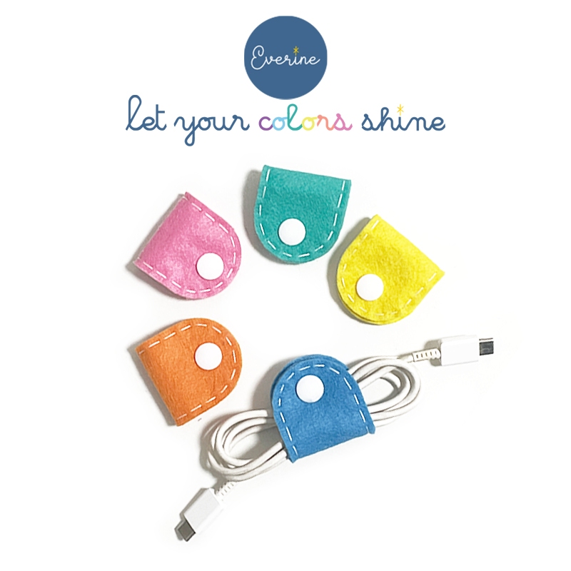 ⭐️EVERINE⭐️- VIVID  ที่เก็บสายชาร์จ/หูฟัง CORD ORGANIZER