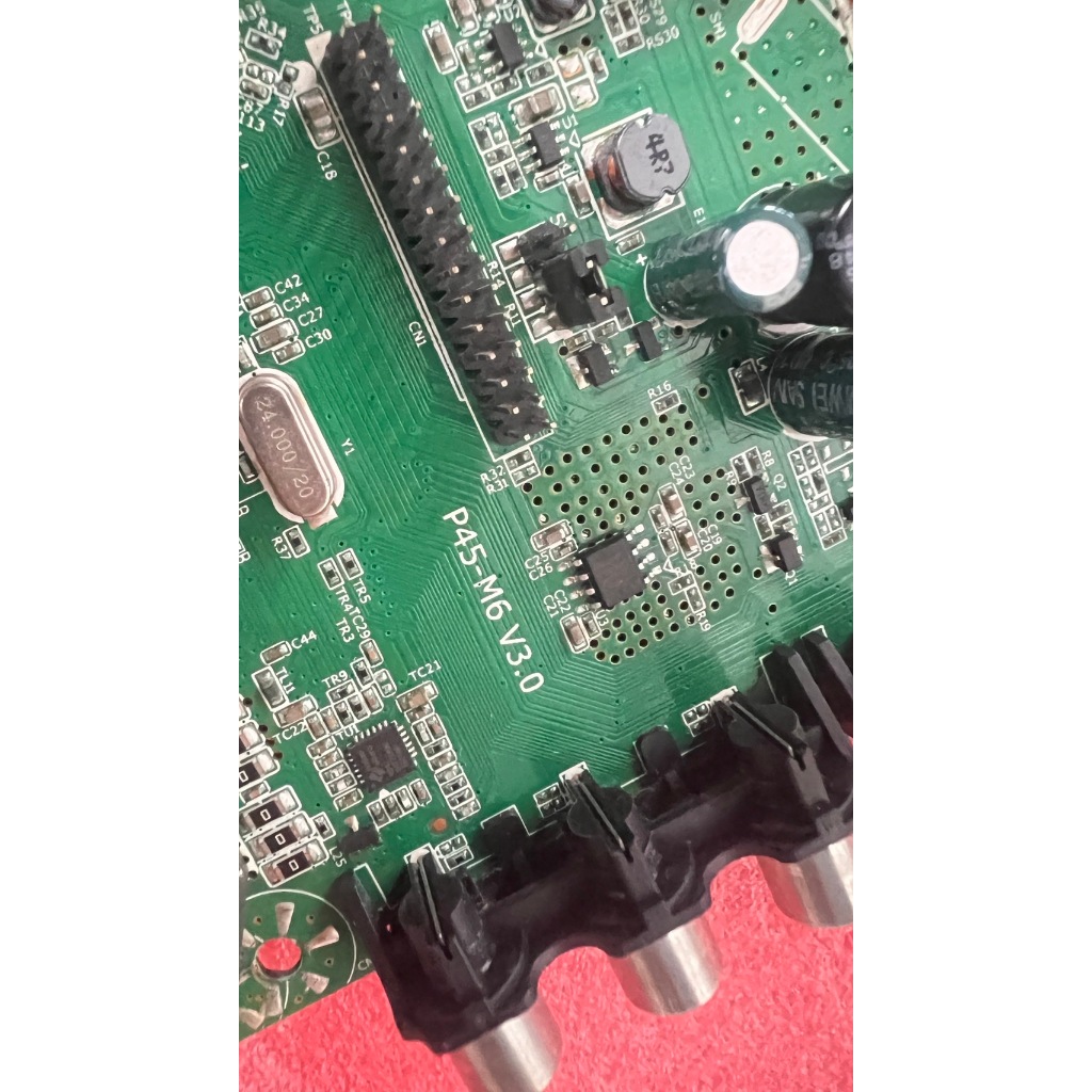 บอร์ดจีน  วันบอร์ด บอร์ดแปลง  one board บอร์ดแปลง p45-m6 v3.0  บอร์ดจีน 32 นิ้ว รับเฟิร์มแวร์ ทางไลน์