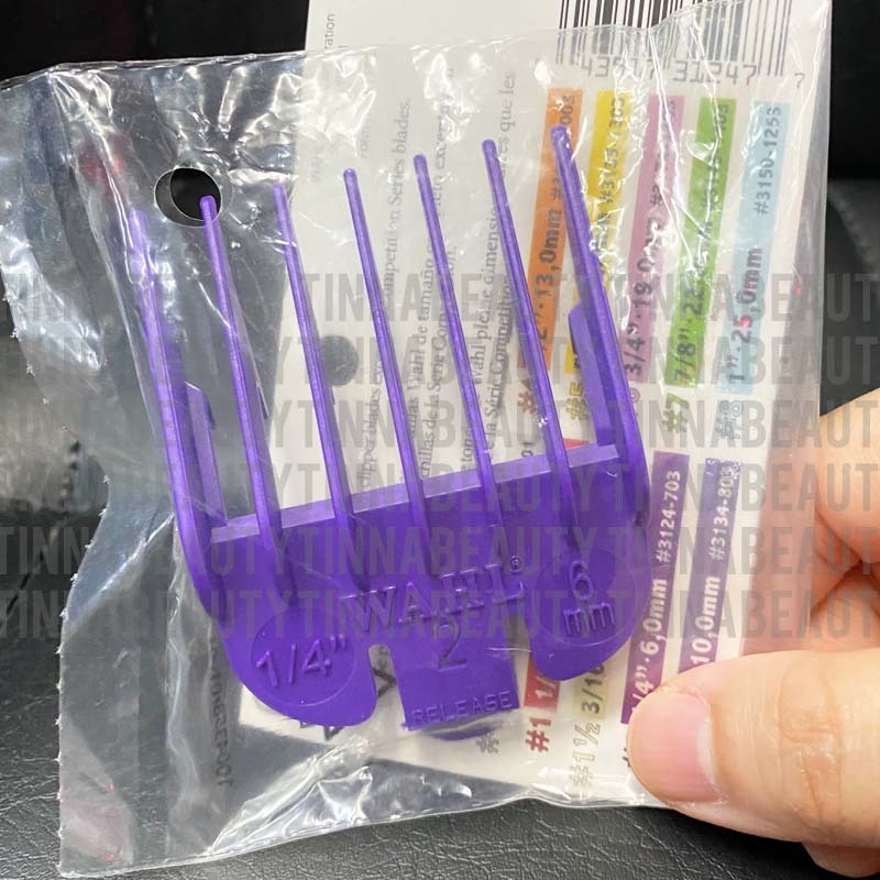 ฟันรองWahl แบบธรรมดา เบอร์2 (6 มม.) ของแท้แพ็คเกจนำเข้าจาก USA