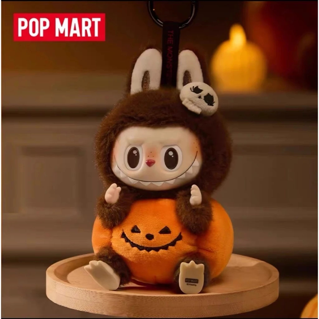 Popmart LABUBU Halloween Carnival ของแท้ POP MART labubu Monster Carnival Series Mystery Box