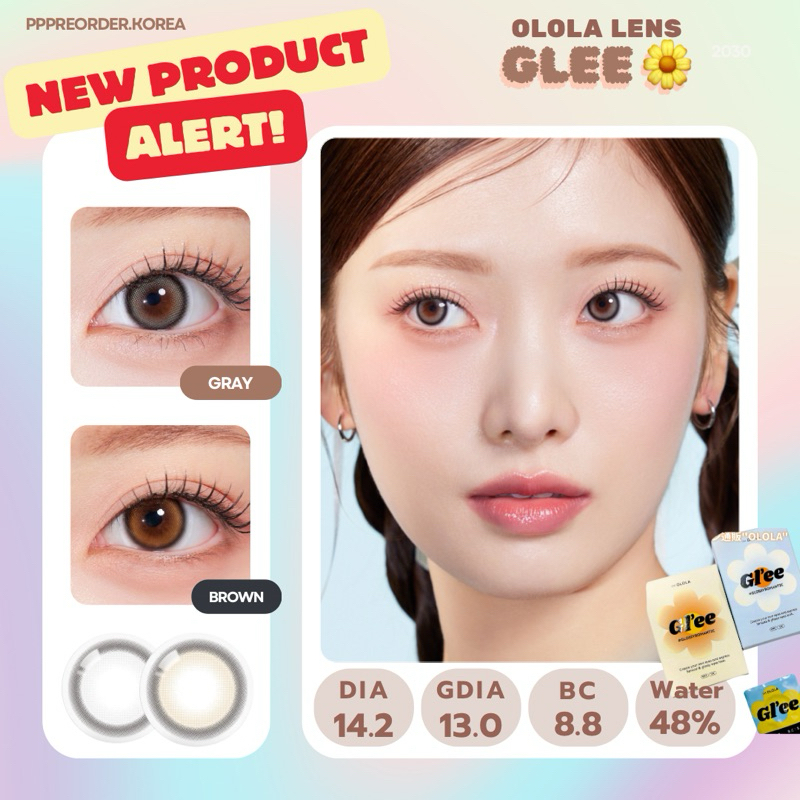 พร้อมส่ง ใหม่ล่าสุด ✨ Olola lens ราย 6 เดือน Glee สวยมาก หวานสุดๆ ค่ะ 🌼