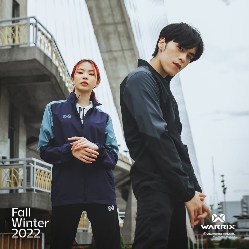 WARRIX แจ็คเก็ต Herit Woven Jacket เสื้อแจ็คเก็ต แขนยาว กันลม 223JKACL36 - รูปที่ 4